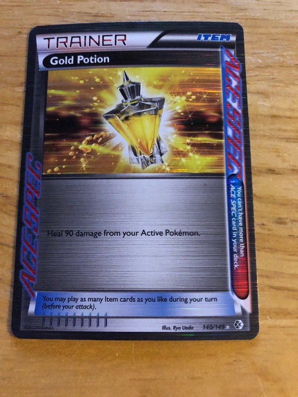 Pokemon Japanese Holo N 058 059 Bw6 1ed Trainer S Gold Potion Bo Ta Ny Shop