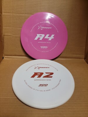 NEW Prodigy Disc 400G A4 - 174g white foil Stiff & A2 300 - 172g red Foil USA