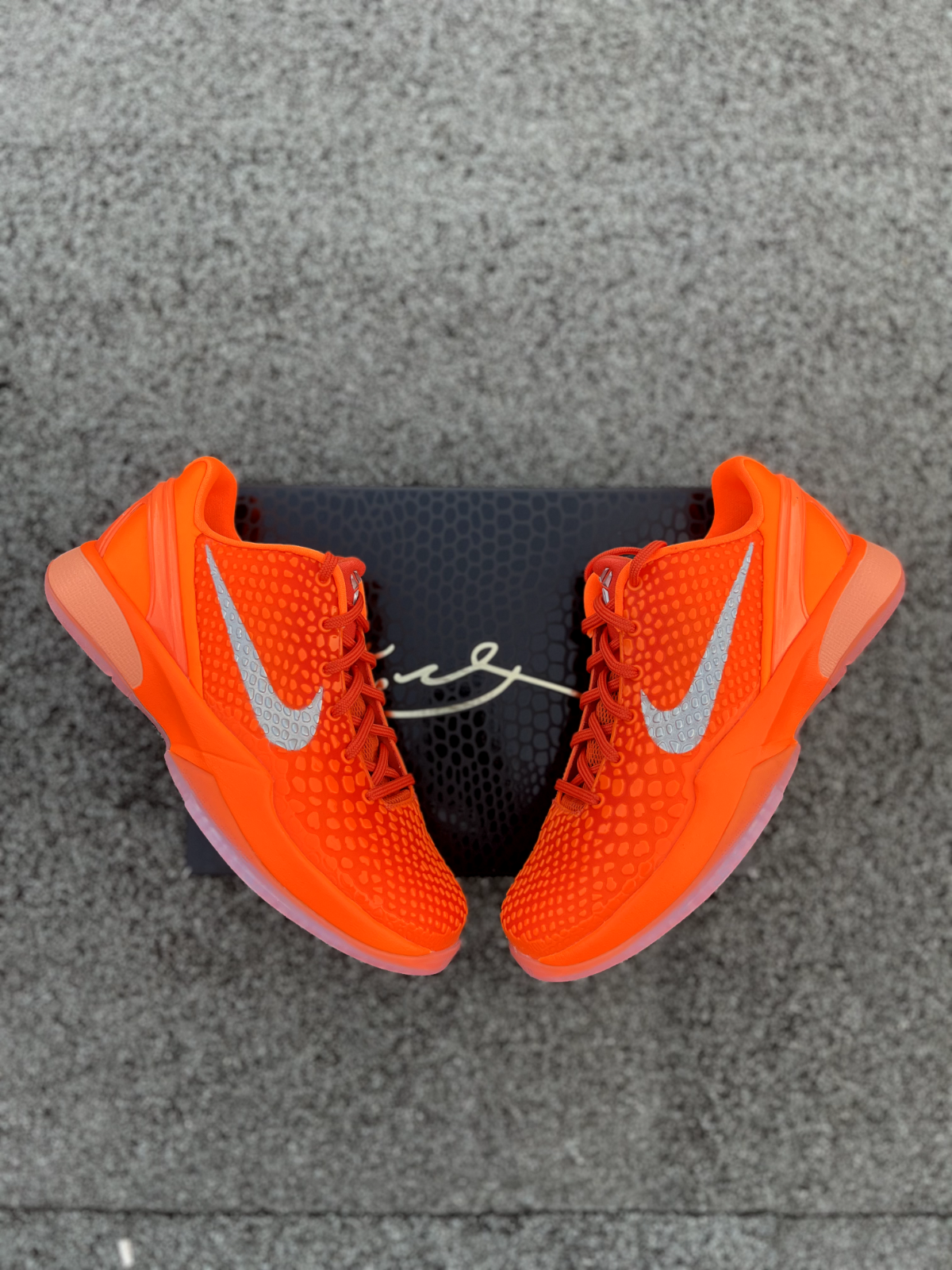 シューズ(男性用) Nike GS Kobe 6 Protro Total Orange 23cm 24 Nike Kobe 6 Protro Total Orange GS ナイキ コービー 6