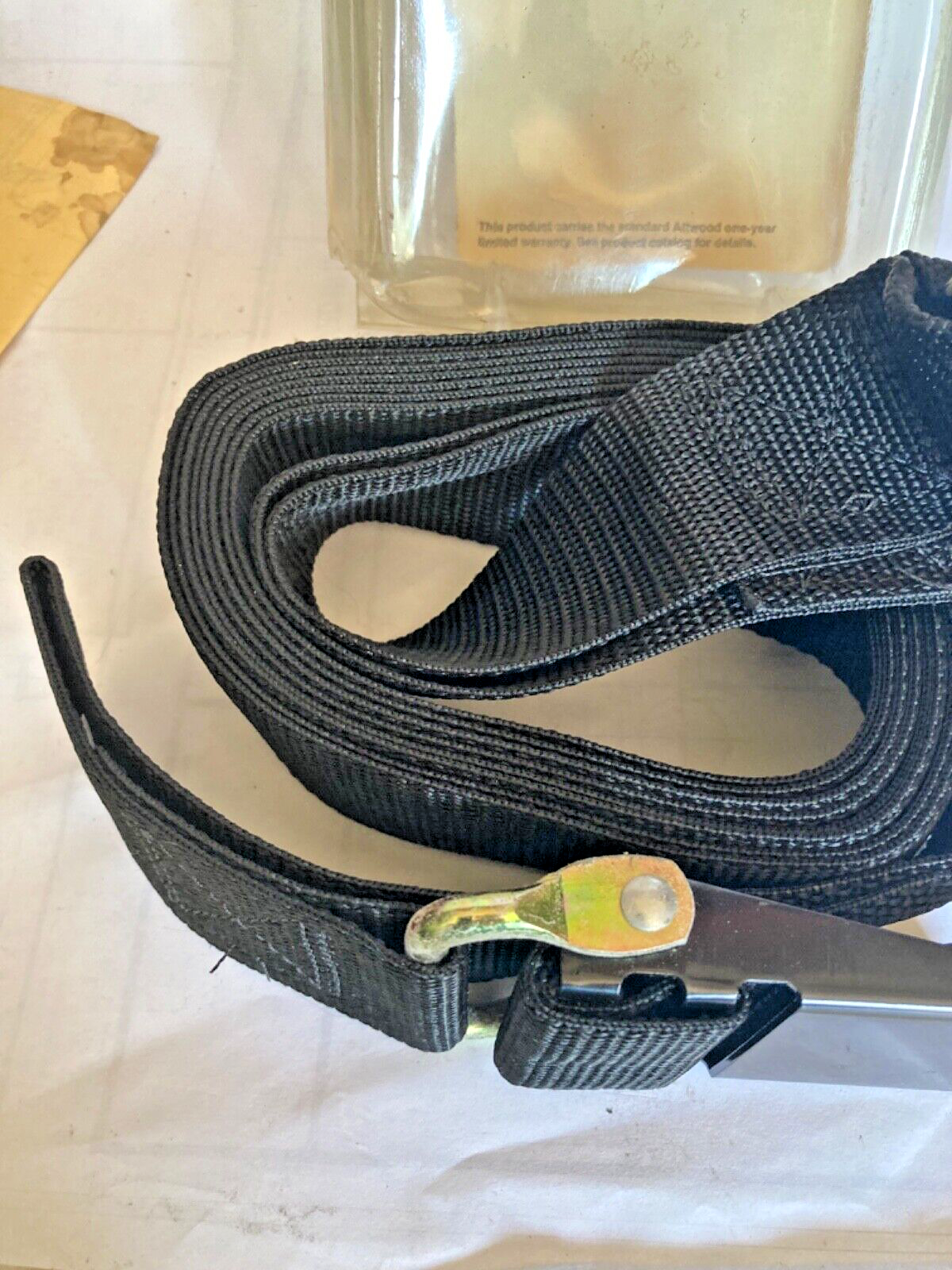 Gunwale Tie down Strap Heavy duty polyester buckle 15222-7 Boat Trailer 16ft