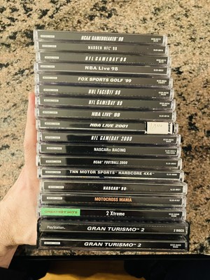 Sony PlayStation PS1 - 17 Sports & Racing Games Lot - See Description