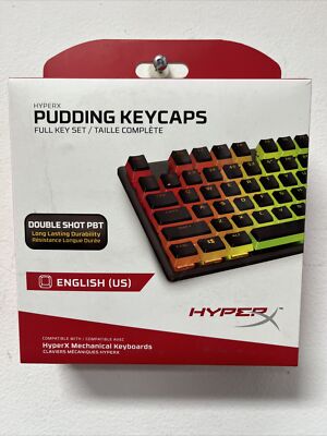 HyperX Black Keycaps Set PBT Backlit