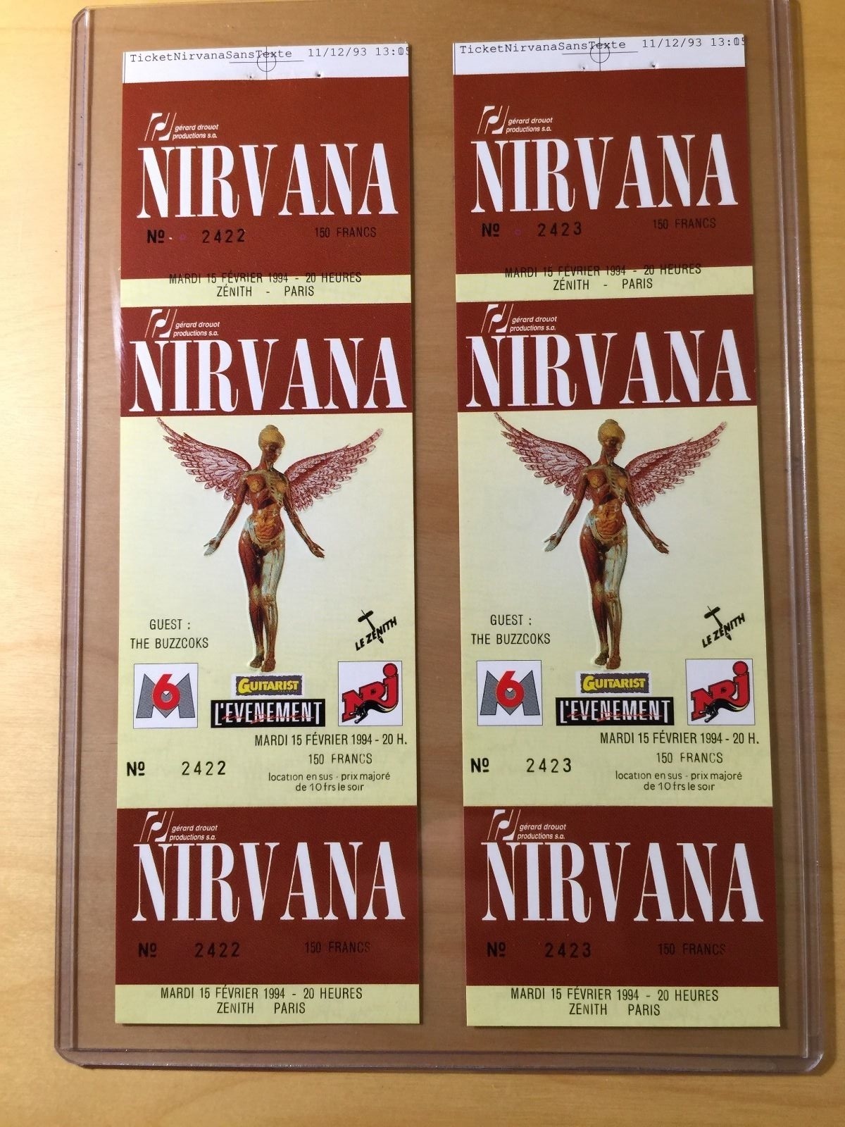 NIRVANA NME MMセット 1994.95kurdtkobain古新聞 NIRVANA NME MM