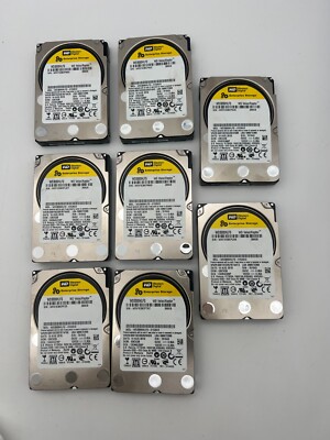 Western Digital WD3000HLHX 300GB 10000RPM 2.5'' Hard Drive *LOT OF 8**