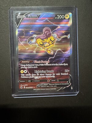 Raikou V GG41/GG70 Crown Zenith: Galarian Gallery Holo
