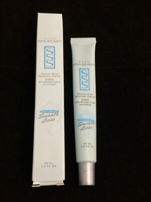 Avon~Skin So Soft~Fresh & Smooth Moisturizing Facial Hair Removal Cream 1 fl oz