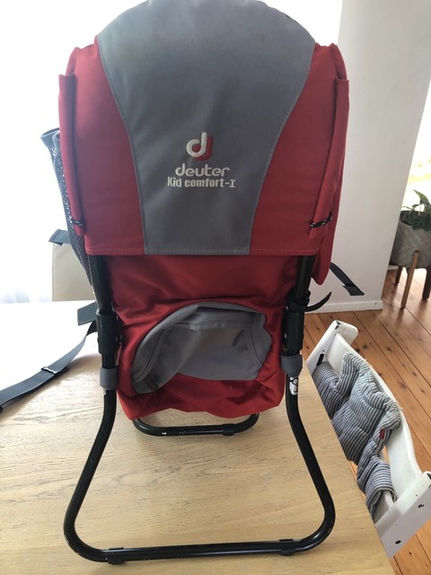 deuter kid comfort child carrier used