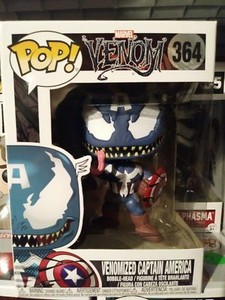 venomized captain america funko