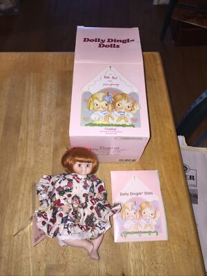 Goebel Bette Ball Dolly Dingle Doll L il Freckles Bumps New NIB 7''