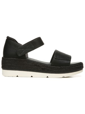 

Женские туфли на танкетке DR SCHOLLS черного цвета со змеиным принтом 1 дюйм на платформе до щиколотки 8 м, Черный, H4840S1