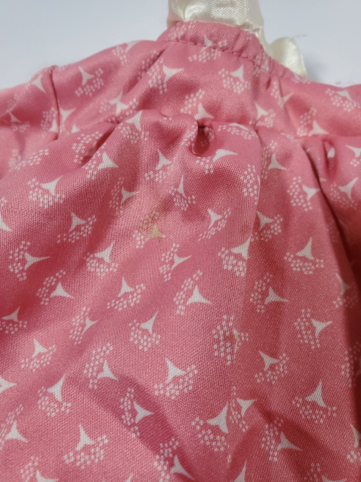 Kimono Samantha American Girl Doll Robe Parkington Gown Pink Ribbon Pajamas