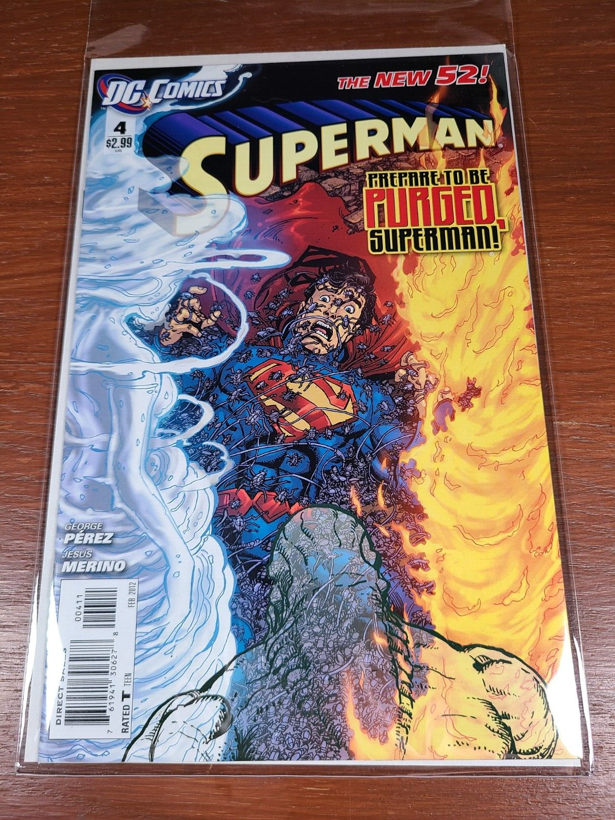 スケッチカード 2012 CZE DC Superman 2012 DC Comics Superman the Legend Hand Drawn Artist Sketch