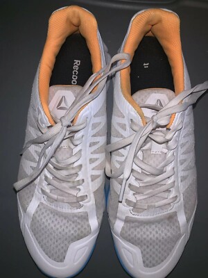 RARE Reebok Women's Crossfit Speed Tr Cross-Trainer Shoe White Blue Women’s 9 S5