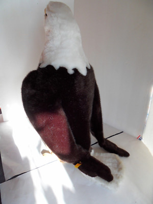 Steiff eagle bald headed eagle studio all IDs stuffed animal Germany
