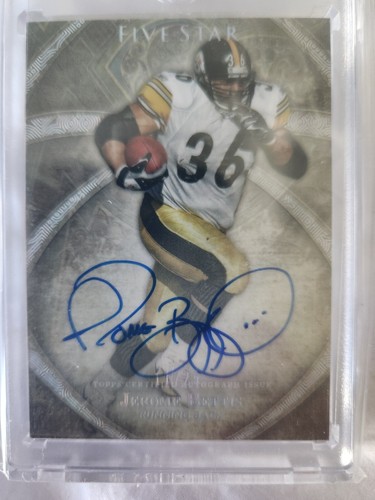 [5シリ]Jerome bettis nfl auto Jerome Bettis Five Star Auto Steelers | eBay
