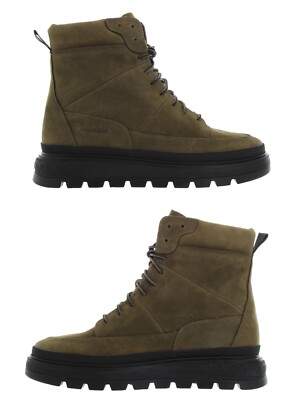 Timberland Women's RAY CITY EK+ 6 iNCH WATERPROOF Olive Boots Multiple Size NIB