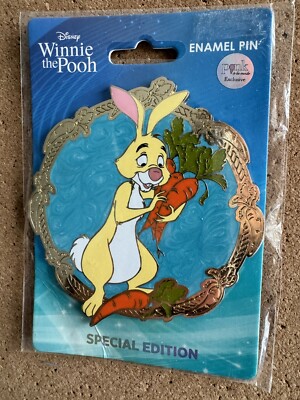 Rabbit Disney Pink A La Mode Winnie the Pooh Jumbo 3'' Pin Limited Edition 300