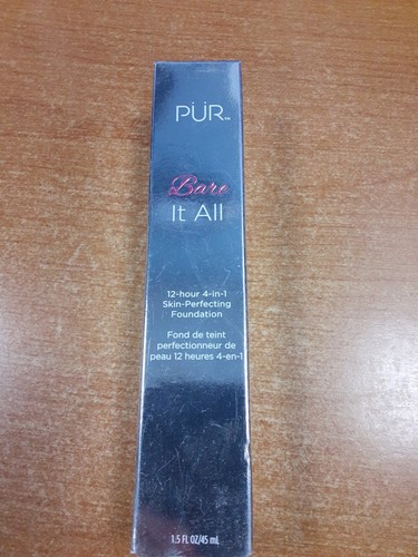 PÜR Bare It All 12 Hr. 4-in-1 Skin-Perfecting Foundation: *Deeper* (5311) E1D