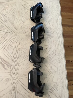 Yakima Lowrider Towers, Used Condition, Set of 4 Foot Pack
