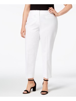 

Женские брюки цвета слоновой кости NINE WEST размера плюс, Цвет слоновой кости, 10680840