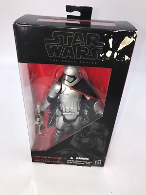 Star Wars Black Series 6 Inch Captain Phasma 6'' Figure NON MINT BOX