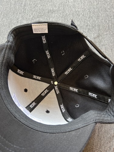 New Tecate Black Hat Snapback Adjustable Baja California Mexico