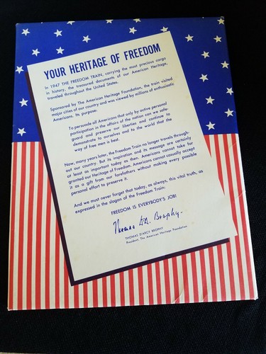 40 Historic Documents Of The Freedom Train-Reproductions-Chicago Tribune-USA