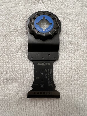 Bosch 1-1/4 In. Starlock Oscillating Multi Tool Carbide Plunge Cut Blade