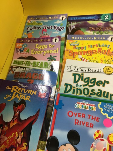 Lot Of 14 Children Books -Tag  - Step In To Reading -  I Can Read