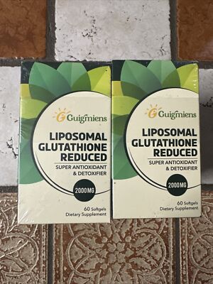 (Set of 4) Liposomal Glutathione 2000MG, Super Antioxidant, Detoxifier; Exp 9/26