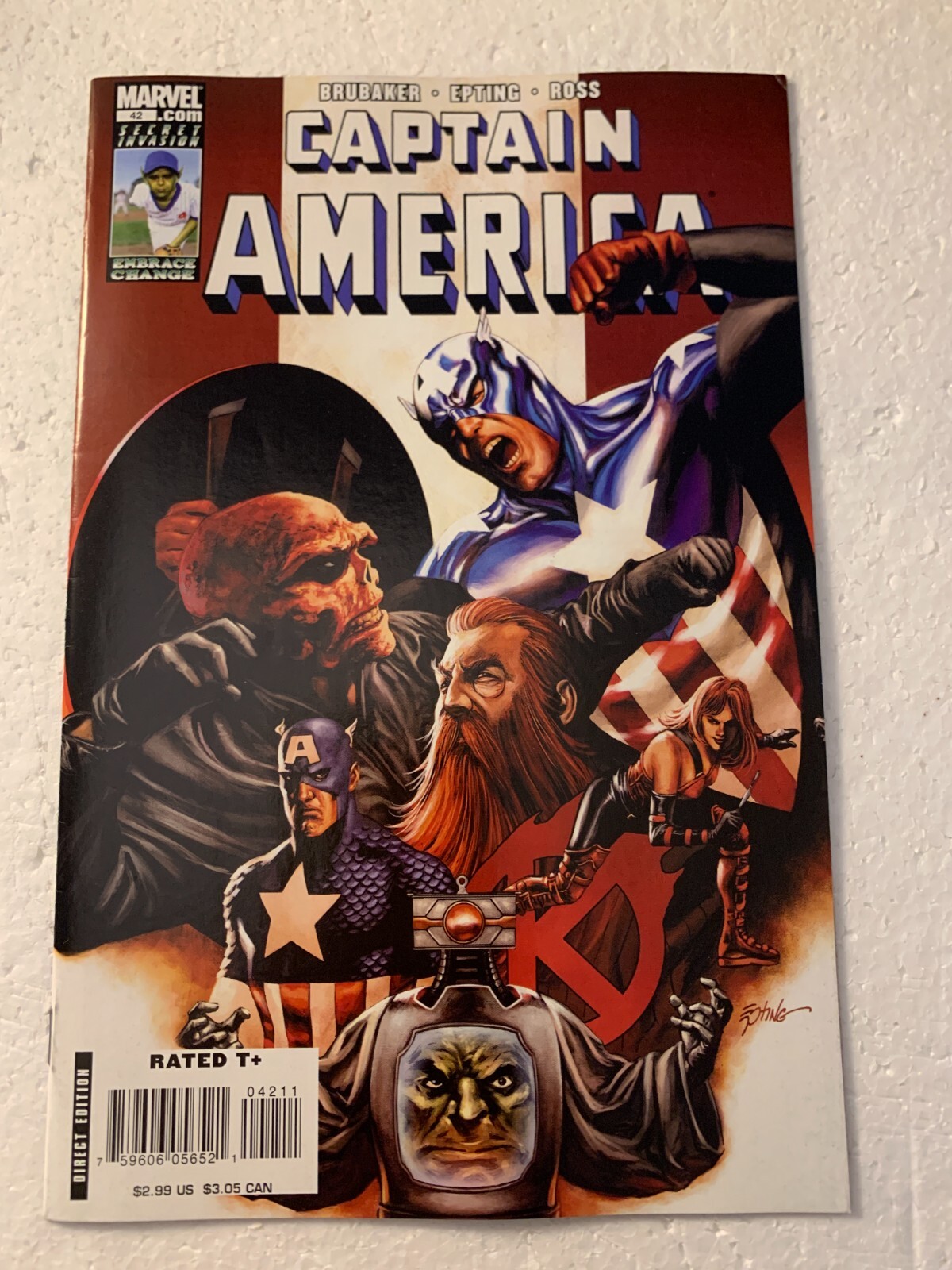 CAPTAIN AMERICA #42 NM MARVEL COMICS 2008 | eBay