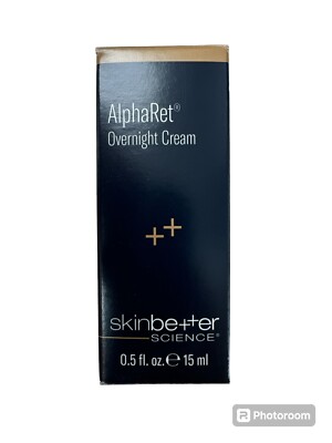 Skinbetter Science AlphaRet Overnight Cream 15 ML / Brand New / Travel /
