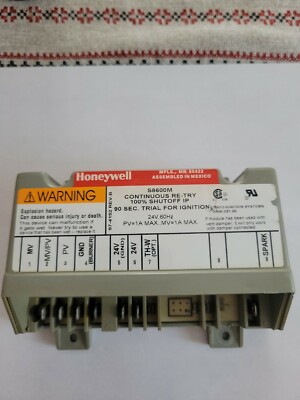 Controls - Honeywell S8600m