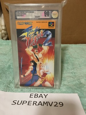 FINAL FIGHT 2 (SUPER FAMICOM) JAPAN RELEASE 1993 VGA 90 ARCHIVAL CASE