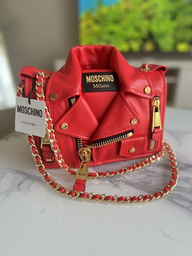 MOSCHINO レザージャケット Moschino Leather Jackets for Men - Shop Now on FARFETCH