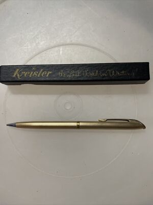 Vintage Kreisler Attache 1/20 12K GF Gold Filled Mechanical Pencil