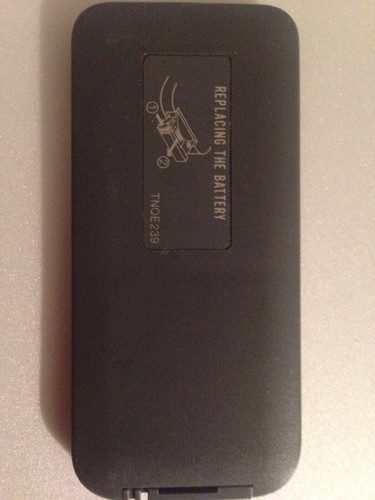 GENUINE ORIGINAL PANASONIC TNQE239 PROJECTOR REMOTE CONTROL with Battery