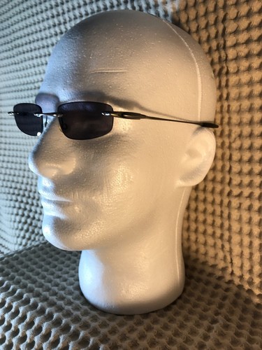オークリーwhy3 ビンテージ Oakley Why 3 Sunglasses Titanium frame/Gray lens, microfiber