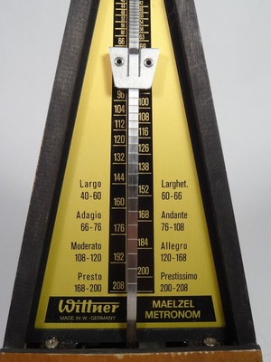 Vintage WITTNER Maelzel Metronome, W. Germany - WORKS!