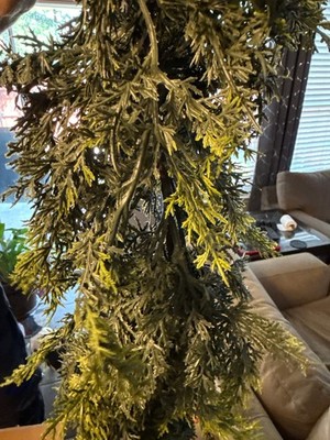 50+ Feet Artificial Cedar Garland. Very Heavy Duty.