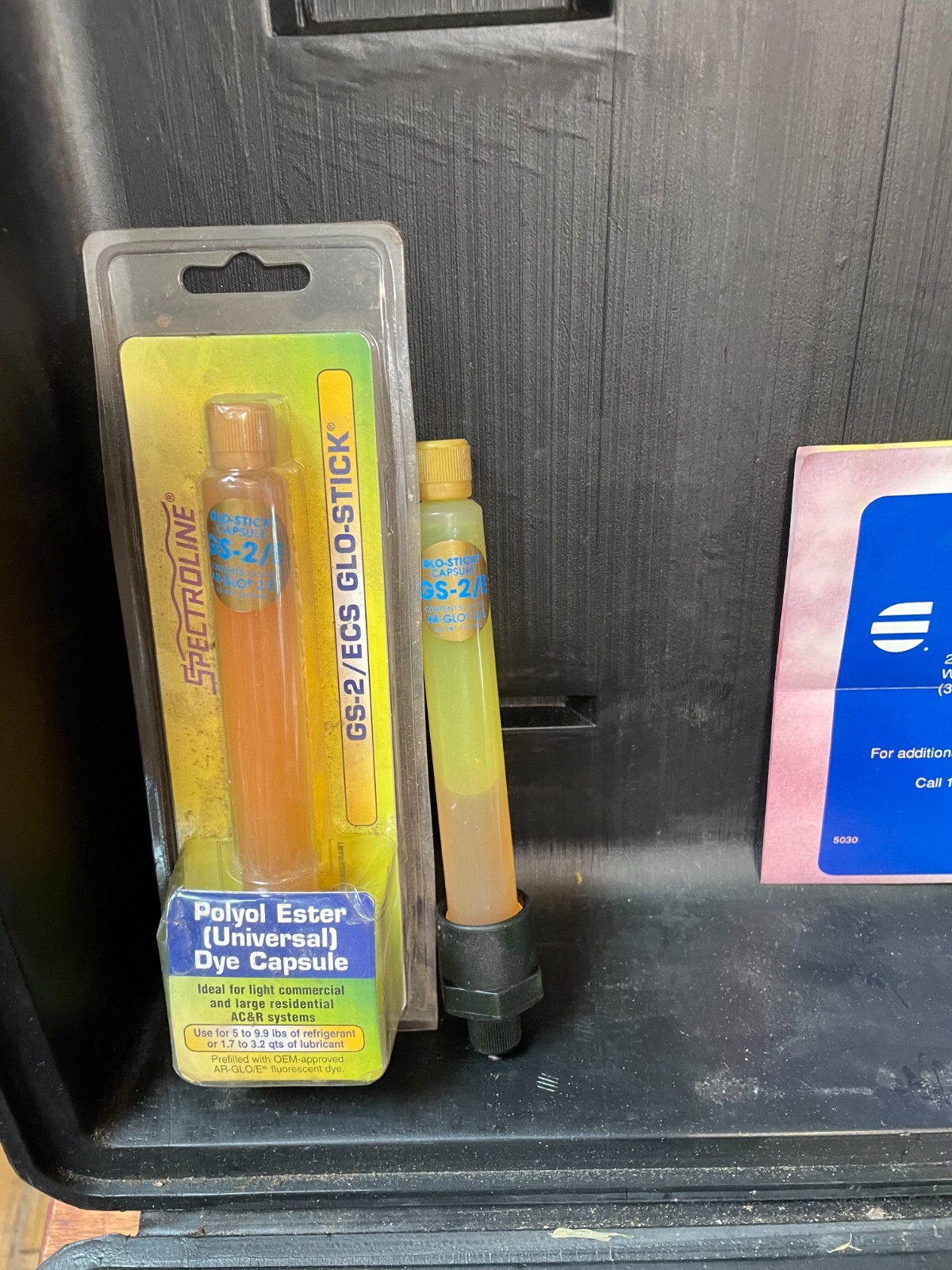 HB Fuller TP1200 120W Ultraviolet Tracer Lamp Gun W/Tracer Dye Injector H. Case