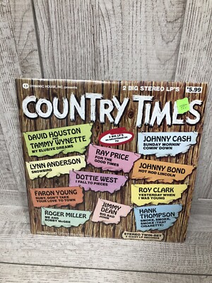 Country Times Columbia Special 2- Vinyl Record Big Stereo Lp s Dynamic House GUC
