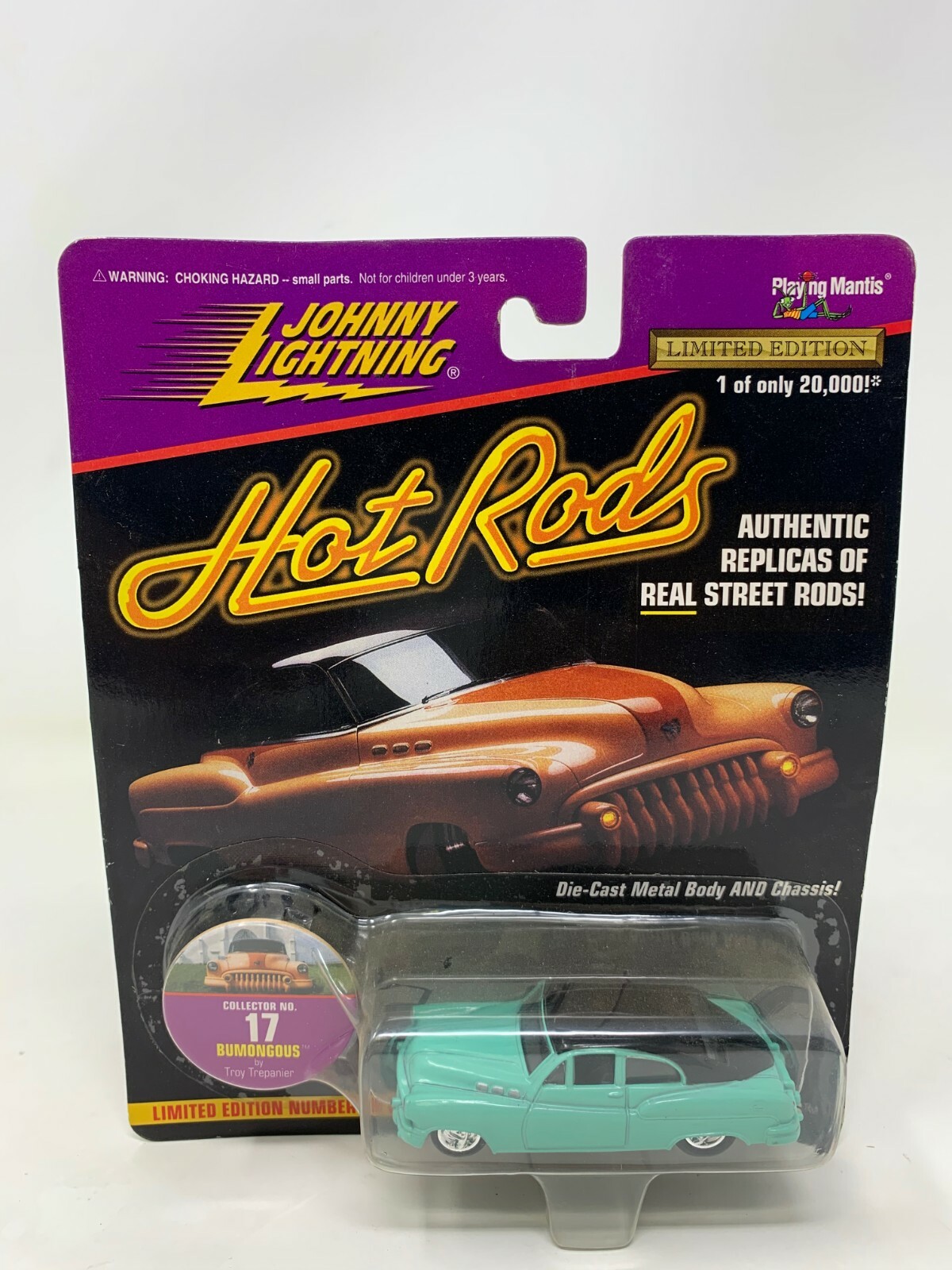 Johnny Lightning, Hot Rods, Bumongous No 17, 1997 | eBay
