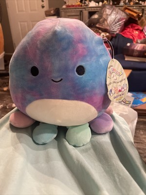 NEW 8  Mary the Octopus  Kellytoy Squishmallow With Older Tag See Description