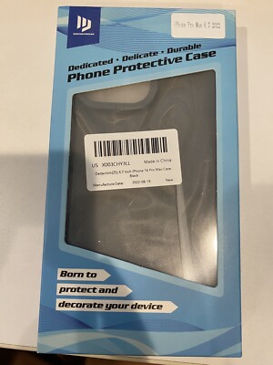 **Dadanism Iphone 14 Pro Max Case Black**