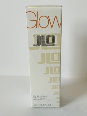 Jennifer Lopez JLO Glow Eau De Toilette Natural Spray, 50ml (1.7oz) Sealed