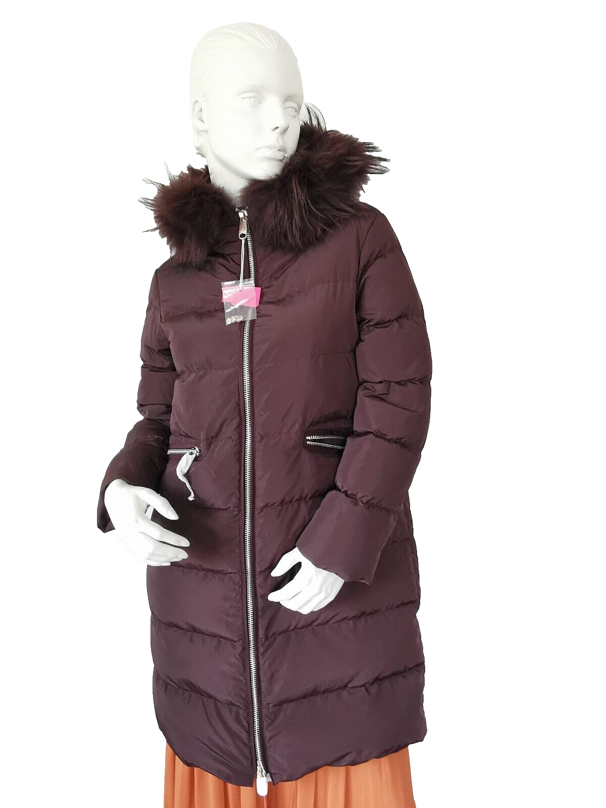 🌟 MAX MARA Down Puffer Jacket with Hood US4_ It40_ De36_
