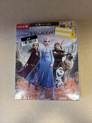 Frozen 2 II 4K UHD + Blu-ray Disc + Digital Target Exclusive New Sealed 