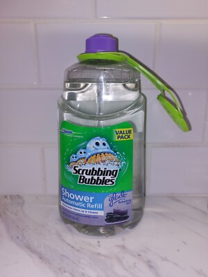 Scrubbing Bubbles Automatic Shower Cleaner Refill 34oz Glade Refreshing Spa New