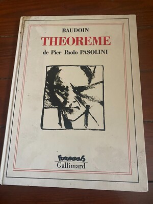 Baudoin / Pier Paolo Pasolini: Theoreme 1992 Futuropolis, Gallimard